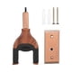 thumbnail image 4 of Percha Soporte de pared Ukelele Ukelele Uke Soporte de gancho Holder Keeper Sistema de agarre automático Amortiguador de goma Base de madera Irfora Percha, 4 of 7