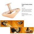 thumbnail image 4 of TOPINCN 100 Ensembles de Rivets en Cuir, Rivets Champignon 22mm, Pointes et Clous en Fer, pour Sacs DIY Chaussures Ceintures Vestes, 4 of 7