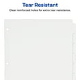 thumbnail image 3 of Avery Plain Tab Write & Erase Dividers, 8-Tab, White, 24 Sets (11507), 3 of 6