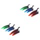 thumbnail image 1 of Advancent 1 par de guardabarros delantero y trasero elegante para bicicleta MTB, juego de guardabarros de plástico para bicicleta de montaña, azul negro 2piezas Advancent CBP589991, 1 of 6