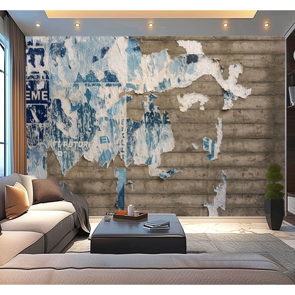 Peel and Stick Wallpaper Waterproof Wall ripped posters Wall Mural Decor Self Adhesive and Removable 100in x 144in