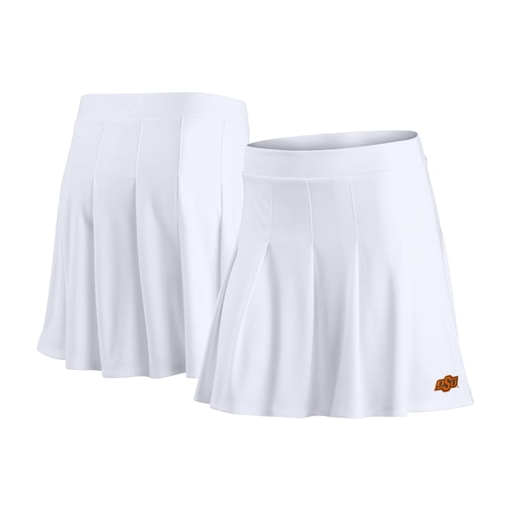 Women's Fanatics White Oklahoma State Cowboys Heritage Primary Skirt