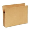 Wilson Jones WCC68RK Recycled Letter Size File Pocket with 3.5. in. Expansion - Kraft
