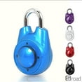 thumbnail image 2 of Directional Combination Padlock, Keyless Password Lock With Anti-Theft Steel Shackle, Resettable Code For Luggage, Lockers, Doors, Gym Lockers, Travel Security Lock, 2 of 9