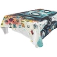 thumbnail image 4 of BZSMCE Square Tablecloth Robbot Pattern Tableclothes, 4 of 9