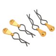thumbnail image 1 of Clips Para Carrocería RC, Pasadores R, Lengüetas De Tracción De aleación De Aluminio, Clips R Para Carrocería De Coche RC Para Coche 1/10 RC, 1 of 7