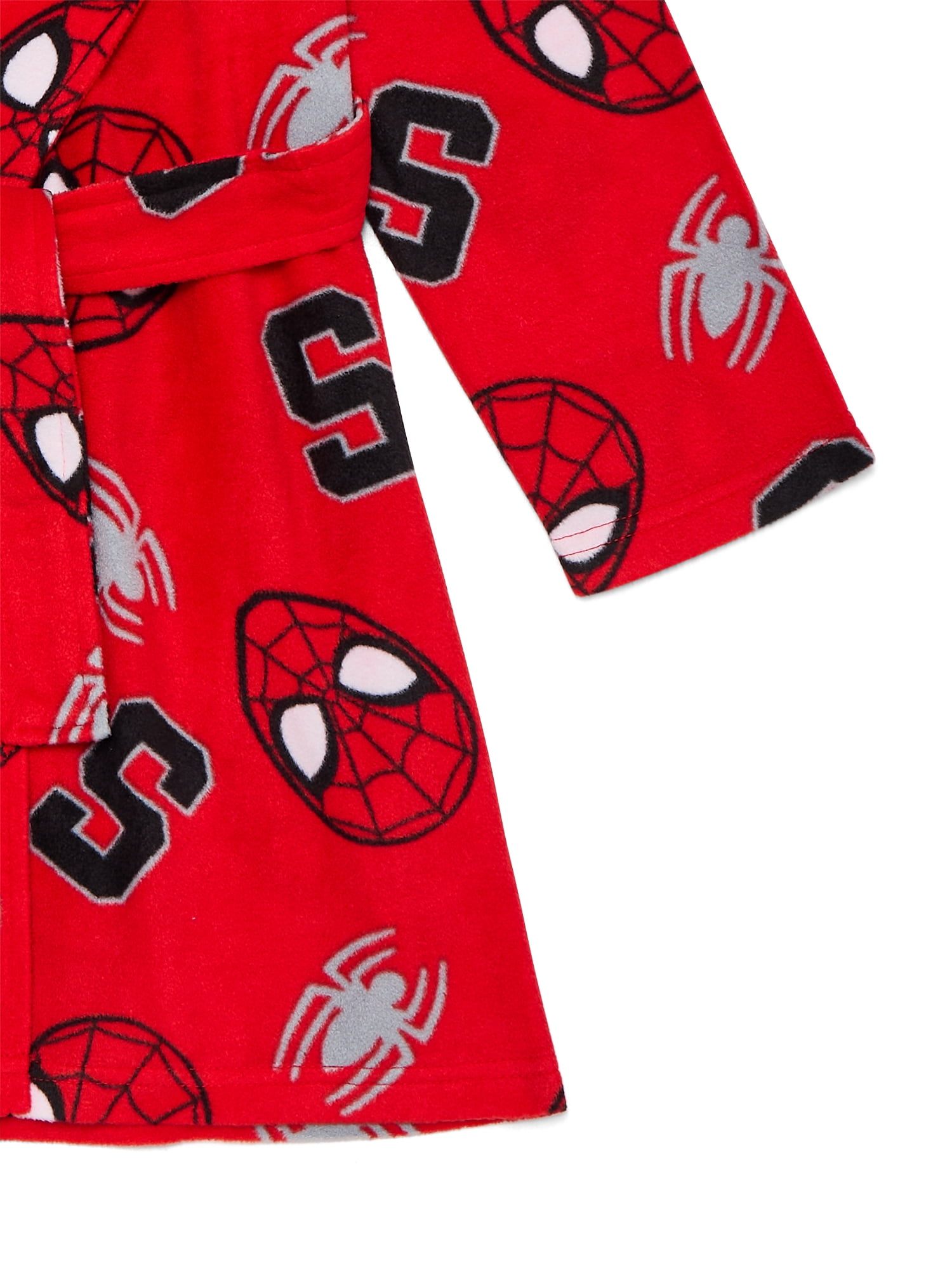 Spider-Man Boys Holiday Fleece Robe, Sizes 4-12