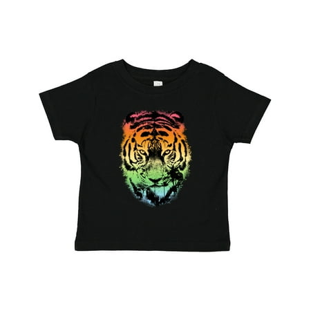

Inktastic Tiger with Gradient Sunset with Palm Trees Boys or Girls Toddler T-Shirt