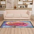 thumbnail image 6 of BZSMCE Runner Rug Classical Design Whimsical Rose Style Modern Pattern 72x23.5in Indoor Washable Rug, 6 of 7