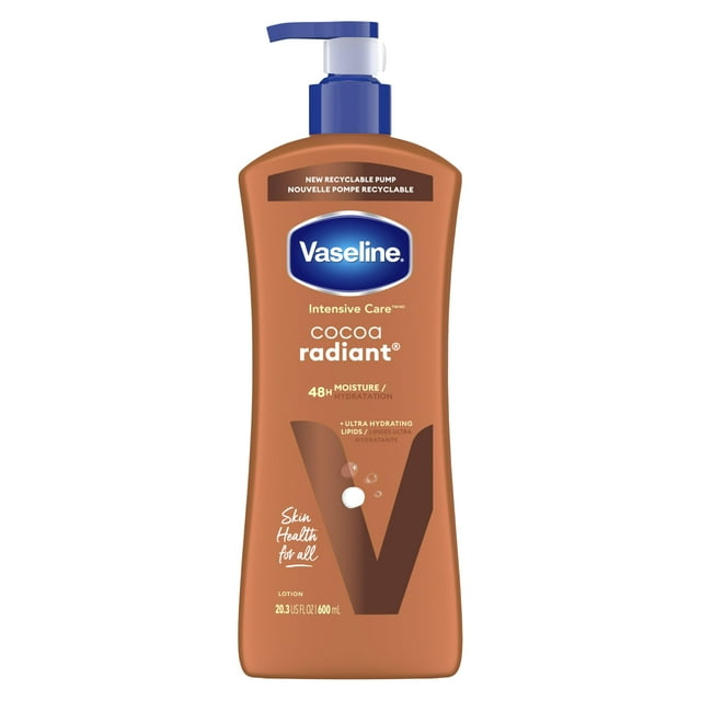 Loción corporal Vaseline Intensive Care Cocoa Radiant 600 ml