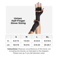 thumbnail image 3 of Guantes de compresión Tommie Copper Core Half Finger Nude M, 3 of 3