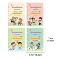 thumbnail image 2 of Ovzne French German Arabic Spanish Foreign English Character Practice Pads Children's Character Practice Stickers Disappearable On Clearance, 2 of 5