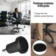 BUZIFU 5 Pcs Bell Glides Replacement, 2 Inch Glide Castors Office Chair