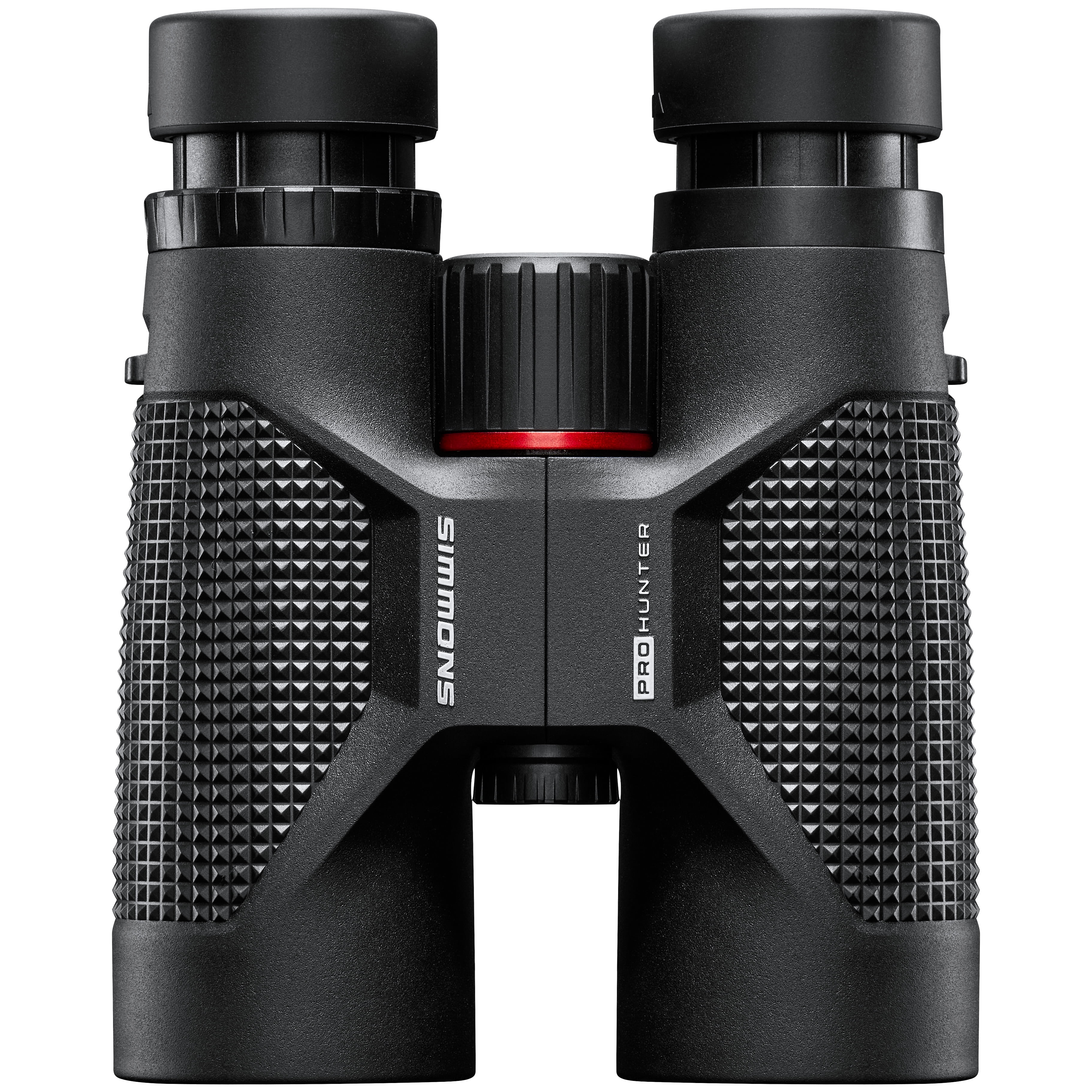Simmons Pro Hunter Binoculars, 10x42mm, IPX7 Waterproof, Fully Coated Optics, Black, SPH1042