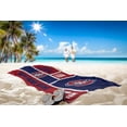 thumbnail image 2 of Montreal Canadiens NHL Colorblock Personalized Beach Towel, 30" x 60", 2 of 2