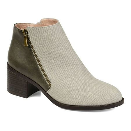 Journee Collection Women's Ankle Boots Gray Size 7