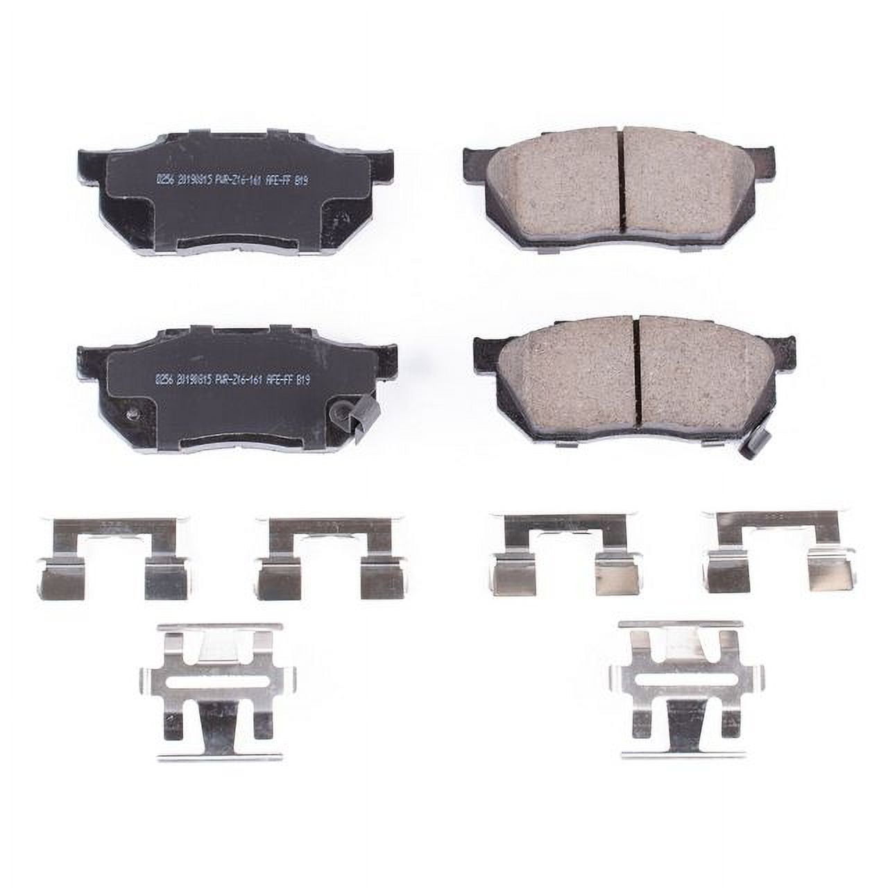 Power Stop Front Z17 Evolution Ceramic Brake Pads with Hardware 17-256