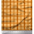 thumbnail image 1 of Soimoi Cotton Duck Fabric Check Check Print Fabric by the Yard 56 Inch Wide, 1 of 3