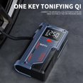thumbnail image 2 of HLONK 12V Car Emergency Jump Starter with Air Compressor 10000mAh Portable Power Bank Battery Booster Pcs with LED Digital Display Instant Start for Trucks Cars Motorcycles 150PSI Tire In, 2 of 9