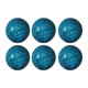 thumbnail image 1 of 6 Piezas Decorativas Mosaico Bolas de Centro Mesa de Vidrio Esfera Sólida Diseño Mosaico Reluciente Adecuado para Sala de Estar Mesa de Azul, 1 of 8