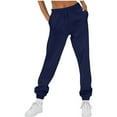 thumbnail image 5 of Sakmal Valentines Womens Sweatpants Love Lightweight Fleece Lined Joggers Pants Running 30" Inseam Heart Print Blue Joggers for Women M, 5 of 9
