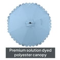 thumbnail image 6 of Better Homes & Gardens Outdoor 9 Foot Blue Scallop Premium Crank Lift and 3 Position Tilt Market Patio Umbrella, 6 of 10