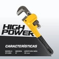 thumbnail image 3 of Llave Para Tubo Stilson 8" Herramienta Multiusos STI-08S High Power, 3 of 9