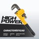 thumbnail image 3 of Llave Para Tubo Stilson 8" Herramienta Multiusos STI-08S High Power, 3 of 9