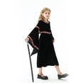 thumbnail image 6 of EnJoCho Girls 𝖬edieval Princess Dress 𝖱enaissance Witch Dress - Halloween Retro Court Children’s Clothing Set with Devil Horn Headband for Cos-play Par𝗍y, 6 of 9