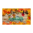 thumbnail image 2 of BJUTIR Thanksgiving Fall Decorative Door Mat Farmhouse Happy Fall Yall Doormat Autumn Buffalo Plaid Doormats Non Slip Fall Indoor Floor Mat Low Profile Entryway Rug For Autumn Holiday Mat, 2 of 4