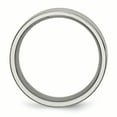thumbnail image 2 of Titanium Grooved 8mm Brushed and Polished Band Size 8, 2 of 6