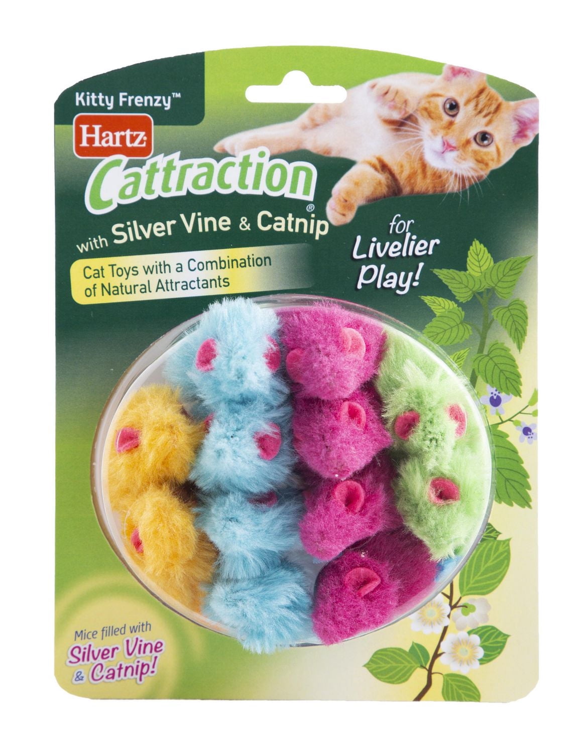 Hartz Cattraction Kitty Frenzy Cat Toy