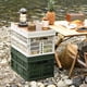 thumbnail image 1 of Ganfancp Caja de Almacenamiento Apilable Multifuncional para Camping Al Aire Libre, Caja de Almacenamiento Portátil Plegable, Bandeja de Entrega Rebajas Flash Deals 1*Caja de Almacenamiento+1*Placa d, 1 of 4