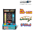 thumbnail image 2 of Arcade1Up Class of ‘81 Ms. PAC-MAN / GALAGA Countercade – 3 Classic Games, Retro Game Console for Home, Portable Console with 7-inch Screen, Table-top Video Game for Game Room, 2 of 8