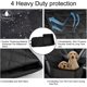 thumbnail image 3 of Asiento de coche para perros extra estable, asiento de coche impermeable de alta calidad para perros pequeños a medianos, 3 of 5