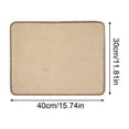 thumbnail image 6 of Sisal Cat Scratching Pad Self Adhesive Cat Scratcher Mat Wall Mounted Non Shedding Cat Scratching Board for Sofa Protection Durable Sisal Single Pack, 6 of 9