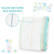 Littleforbig Adjustable Hook-and-Loop Closure Adult Printed Cloth Back Diaper 40 Pieces (4 Packs) - Baby Parade (Large 36-48)