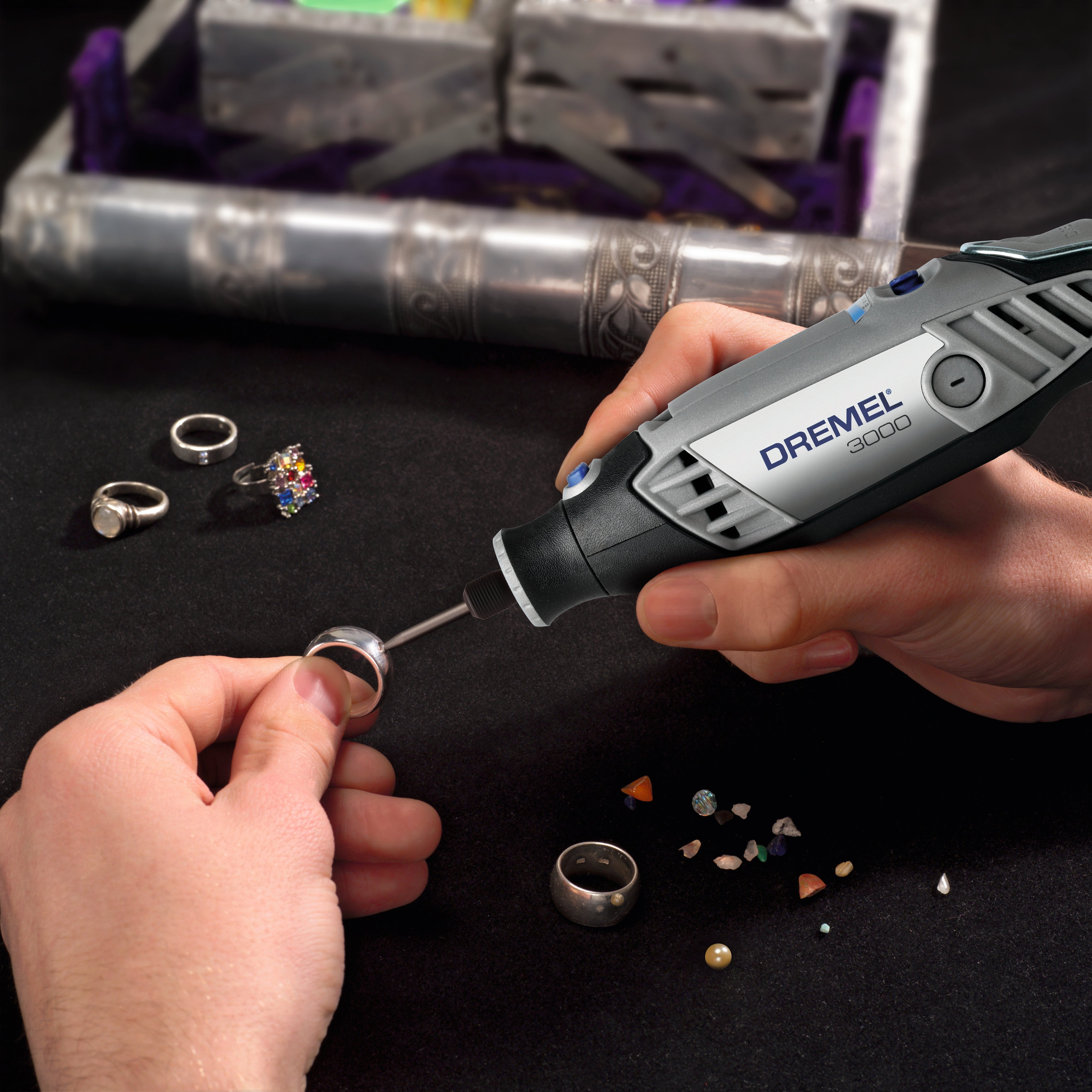 Dremel 750-WM Carving & Engraving Rotary Tool Accessory Starter Kit, 3 Pieces