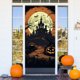 thumbnail image 4 of Cortina colgante para puerta de Halloween, suministros para diseño de escenas de fiestas y festivales, tela decorativa para colgar en el porche., 4 of 5