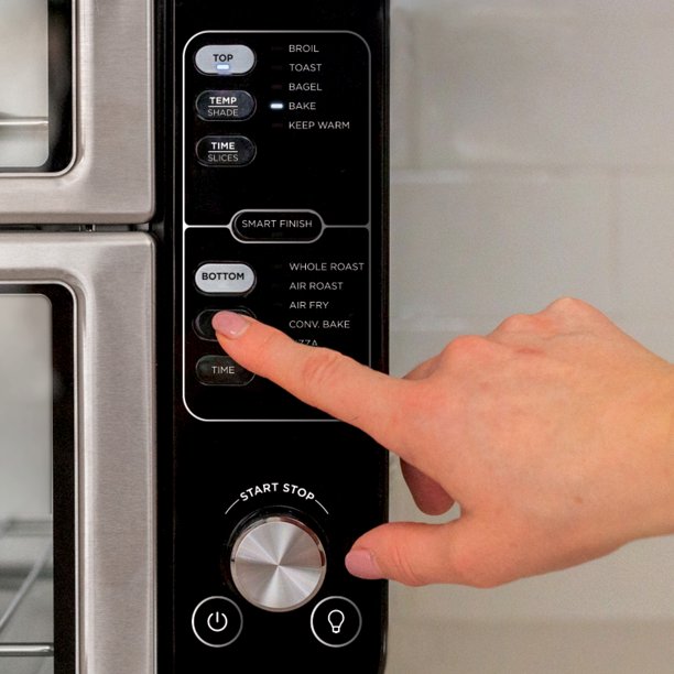 Ninja SMART 10-in-1 Double Oven with FlexDoor, Rapid Top & Air Fry