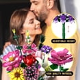 thumbnail image 5 of Utbttor Ramo De Flores Juego De Construcción Colección Botánica De Flores Kit De Construcción Juguetes Oficina Decoración del Hogar Día De San Valentín Cumpleaños Día De La Madre Para Él Y Ella Niños, 5 of 5