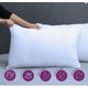 thumbnail image 2 of Almohadas 2 Pack Estándar Microfibra Media Blancos Azteca, 2 of 4