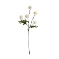 thumbnail image 2 of KGJQ Artificial Pompon Mum, 5 Heads Faux Mini Chrysanthemums Ball, Small Fake Flower Stem for Vase Filler, DIY Bouquet, Autumn Table Centerpiece, Flower Arrangements, 2 of 8