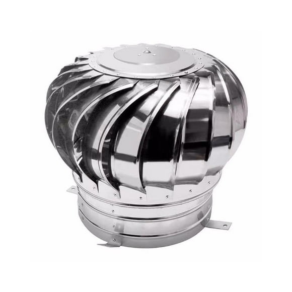 Speravity Ventilador de techo de acero inoxidable Funcionamiento silencioso Sin energía Reemplazo anticorrosivo Ventilador de ventilación de aire Herramientas eléctricas 300 mm Tipo 5 Speravity TO010471-10