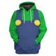 thumbnail image 4 of Sudadera con capucha de Marios del nuevo juego 2024, sudadera para niños, jersey de Marios, ropa de moda para niños y niñas, 4 of 5