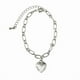 thumbnail image 1 of Heart Bracelet Silver Personalized Sweet Birthday Ornament, 1 of 5