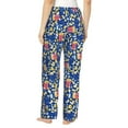 thumbnail image 3 of Naloa Cute Popcorn Print Women’s Ultra-Soft Comfy Pajama Lounge Pants with Pockets & Drawstring, 3 of 8
