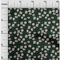 thumbnail image 2 of oneOone Polyester Spandex Black Fabric Floral Sewing Craft Projects Fabric Prints By Yard 56 Inch Wide, 2 of 5