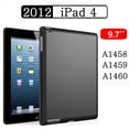 thumbnail image 1 of For Apple iPad 2 3 4 2011 2012 9.7 2th 3th 4th Generation Tablet Case Flexible Soft Silicone Shell Frosted Cover iPad 4, 1 of 6