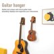 thumbnail image 4 of Guitar Skateboard Wall Hanger Unique Design Bent Wood Guitar Hanger Wall Mount Guitar Holder Acousti, 4 of 5